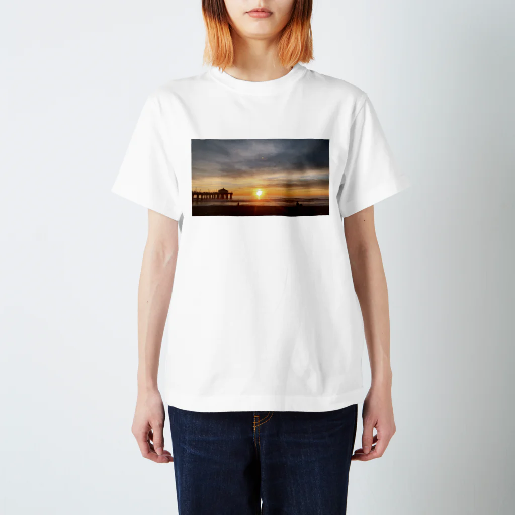 tsukuneのLA sunset Regular Fit T-Shirt