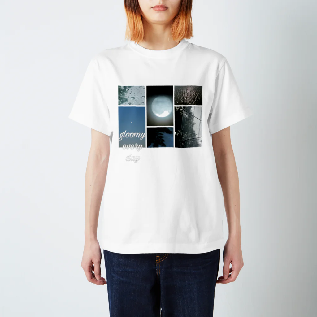 夢幻泡影のGloomy Everyday  Regular Fit T-Shirt