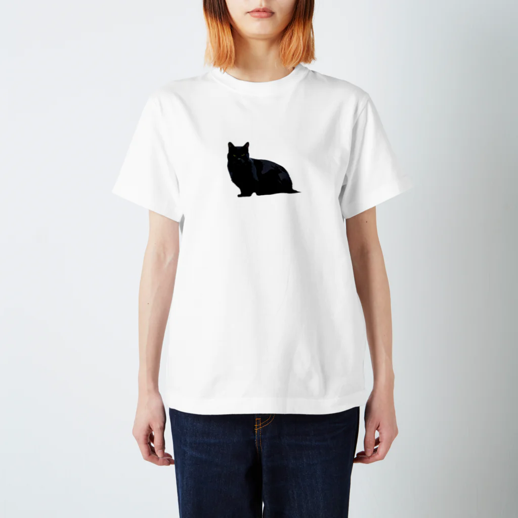 レイチェルの黒猫 スタンダードTシャツ