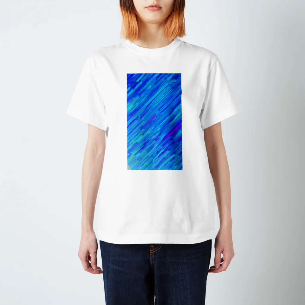 まっくん（macn)イラストレーターのblue Regular Fit T-Shirt