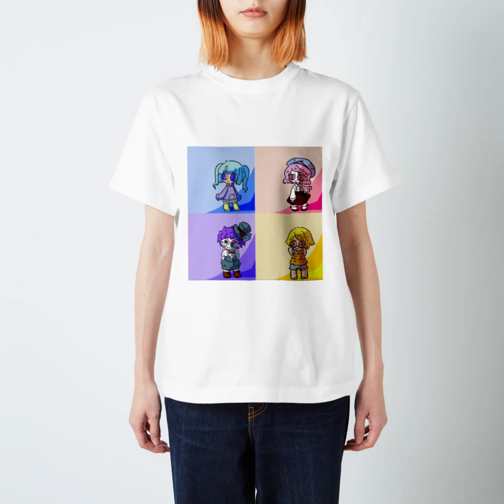 Uedayanのゆめかわ女子４二人組 Regular Fit T-Shirt