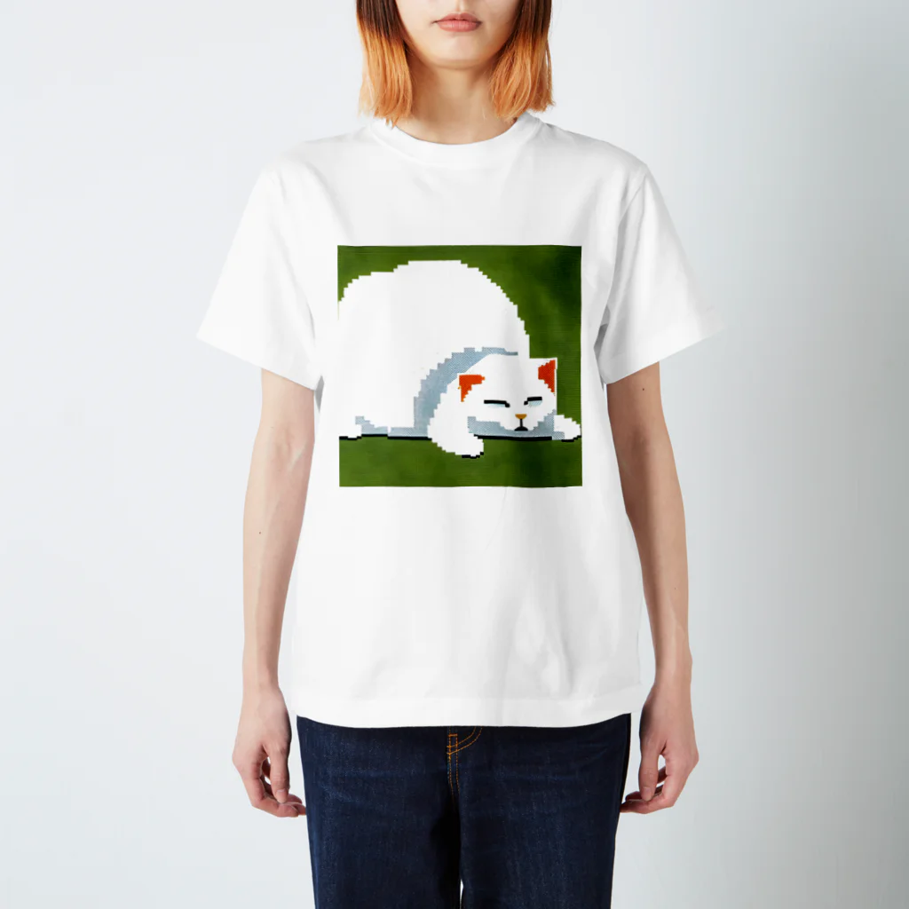 PixelArtMaestroの抹茶の魔法眠り スタンダードTシャツ