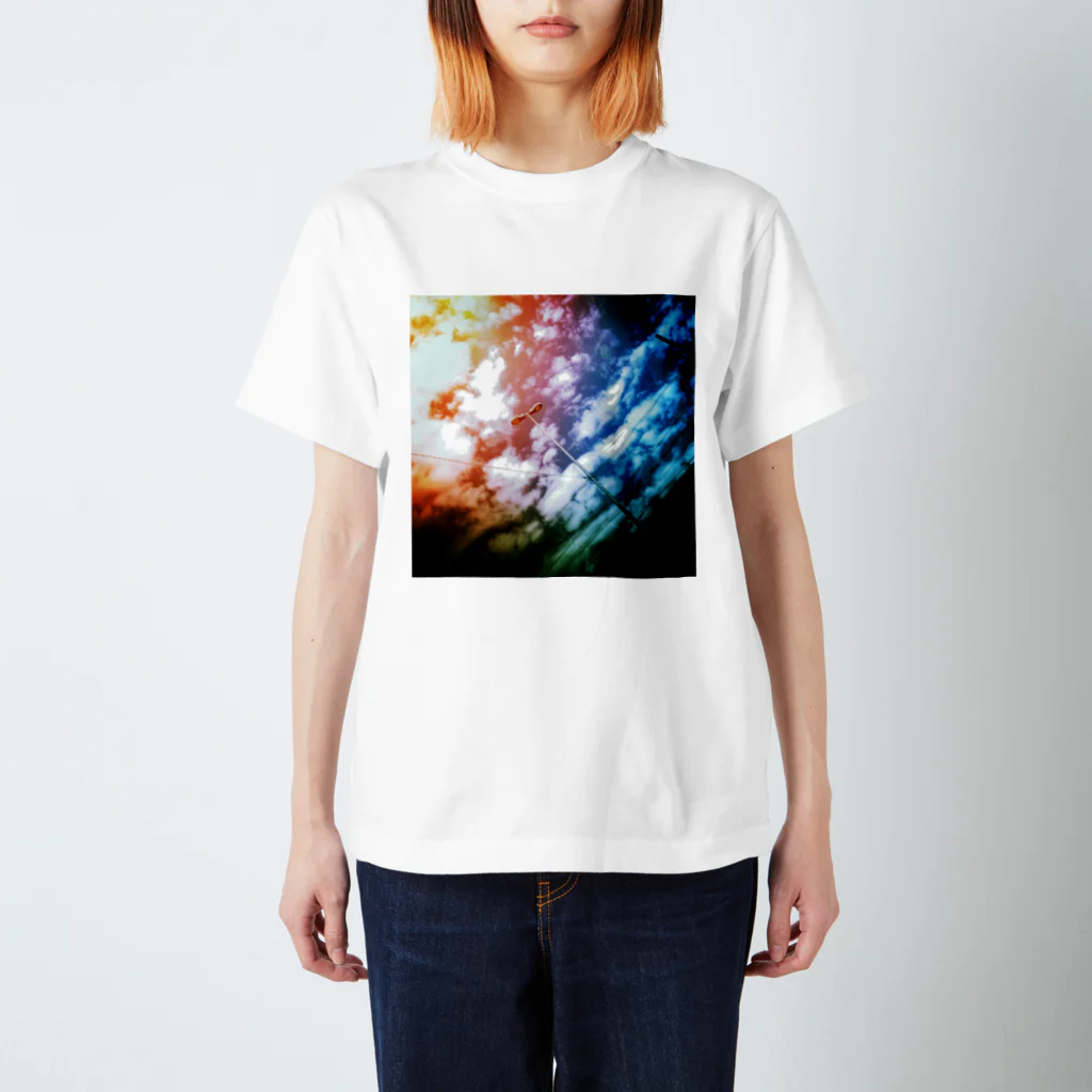 kiisaのcolorful sky  Regular Fit T-Shirt