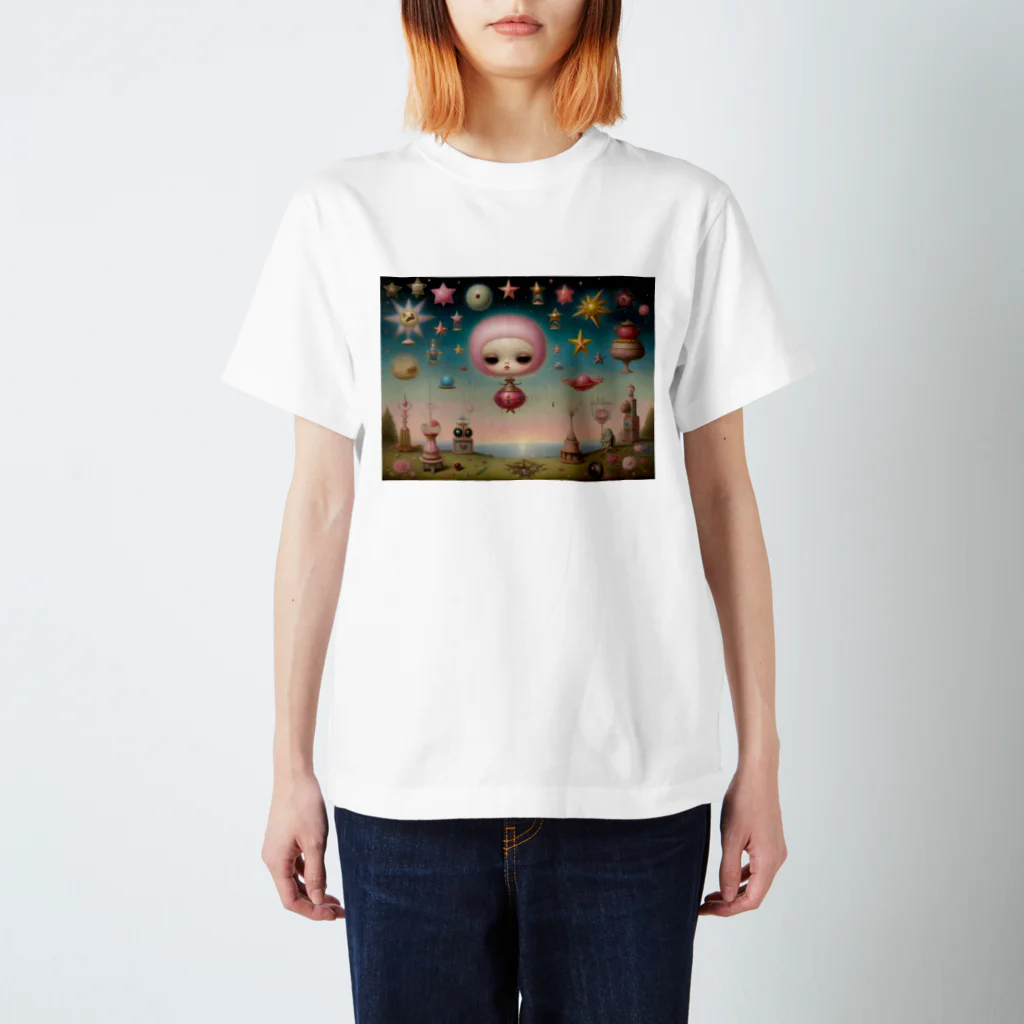 JIA_Mar のキラメキ少女 Regular Fit T-Shirt