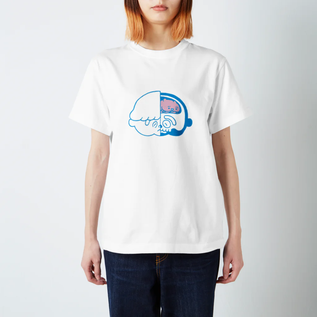 SHOP味み suzuri店の脳くん スタンダードTシャツ