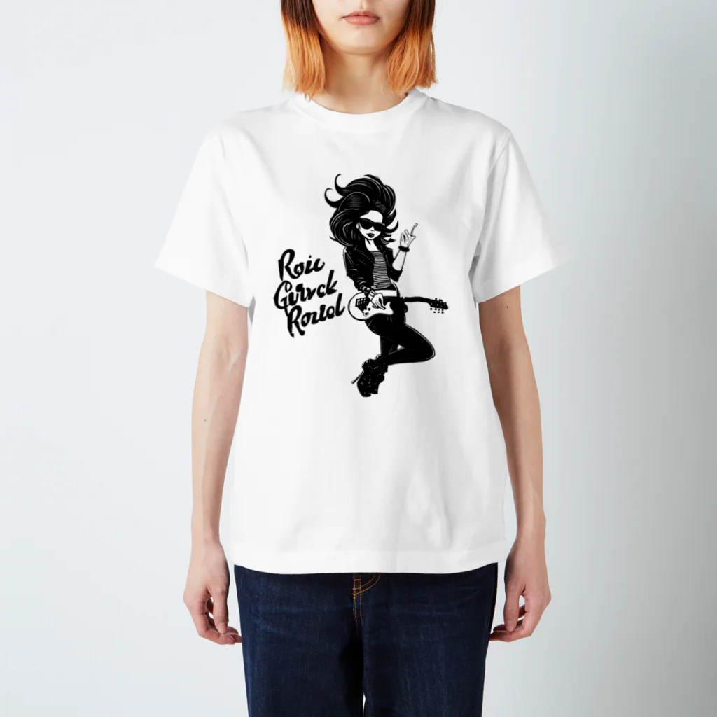 islandmoon13のROCKな女 Regular Fit T-Shirt