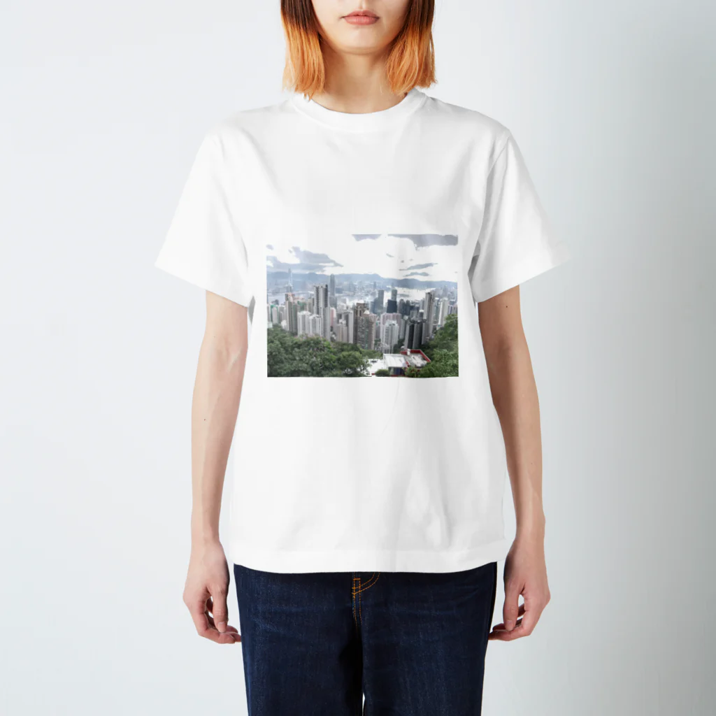 kyurakkoのAt  Victoria Peak Regular Fit T-Shirt