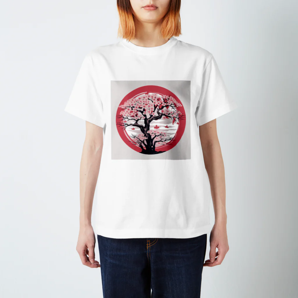 奏桃服店の桜のこころ1 スタンダードTシャツ