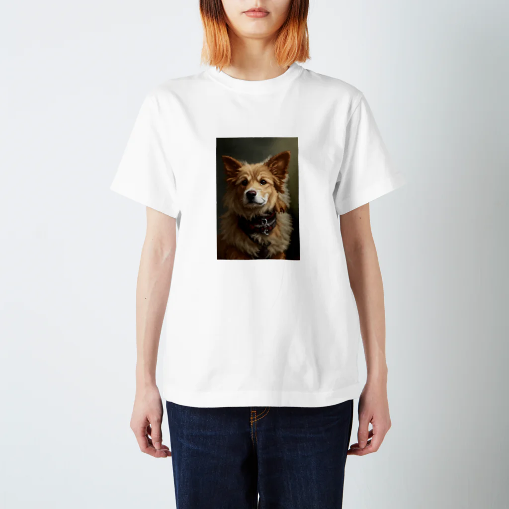 Shiyunのドット犬 グッズ スタンダードTシャツ