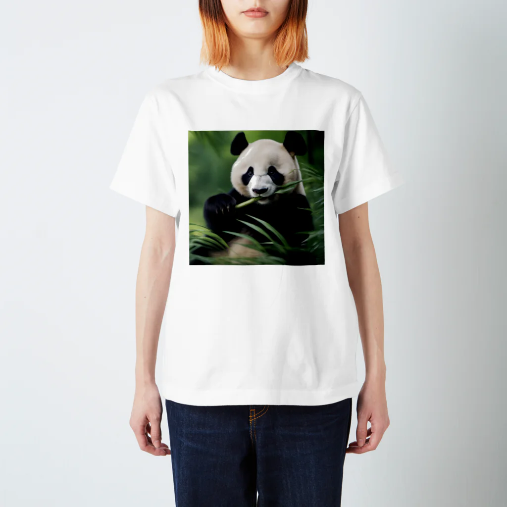 sakurabuntanのパンダ スタンダードTシャツ