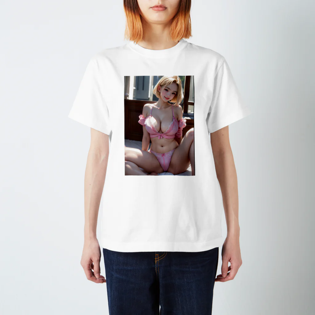 RGセクシーガールの金髪美女 Regular Fit T-Shirt