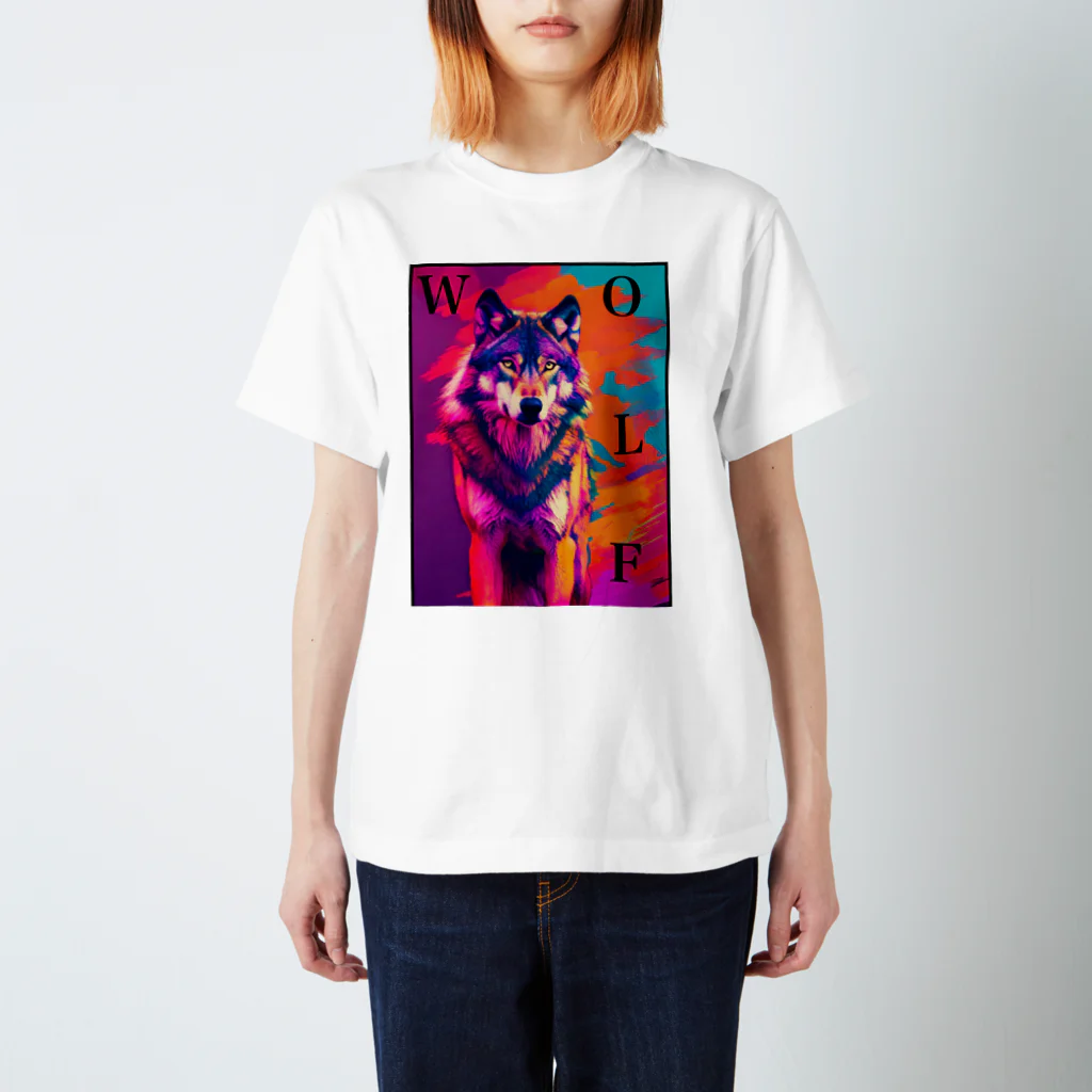 RINZのWOLF  Regular Fit T-Shirt