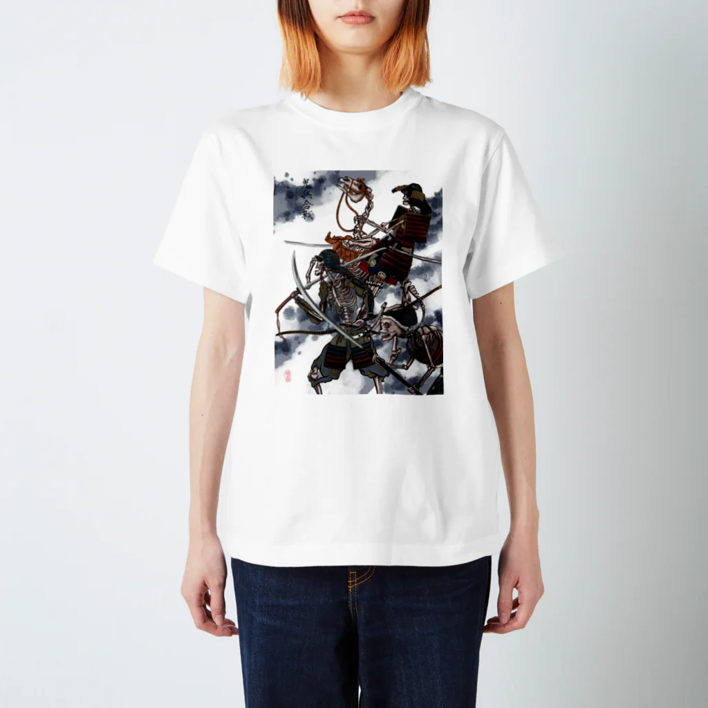 samurai_battleの鬼兵Samurai Battle スタンダードTシャツ