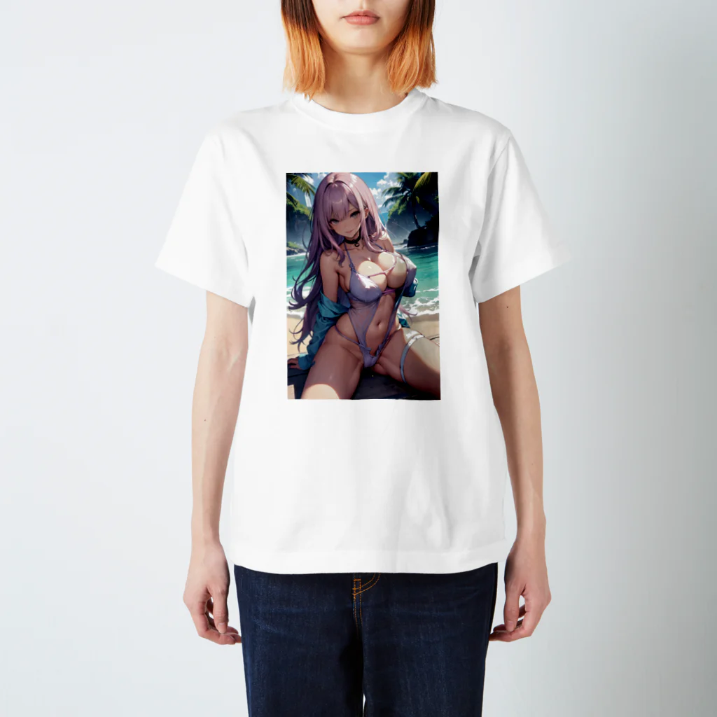 RGセクシーガールのセクシー美少女 Regular Fit T-Shirt