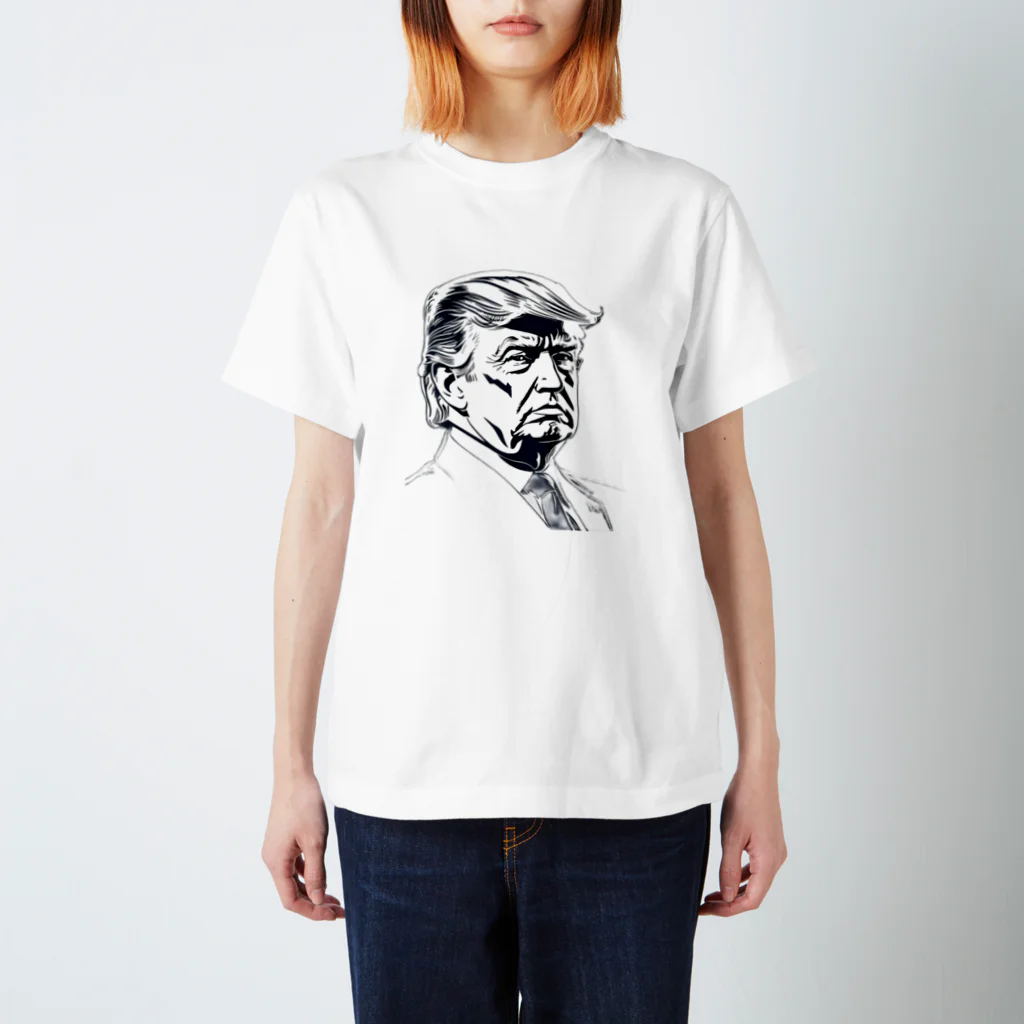 オフィスMiyazakiのトランプ大統領 Regular Fit T-Shirt