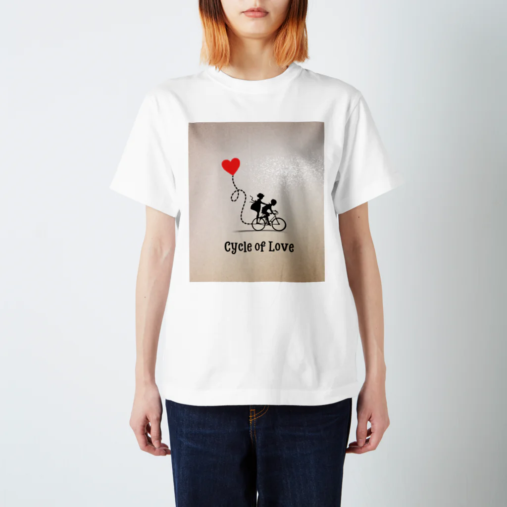 小倉競輪選手会チャリティアイテムショップのCycle of Love スタンダードTシャツ