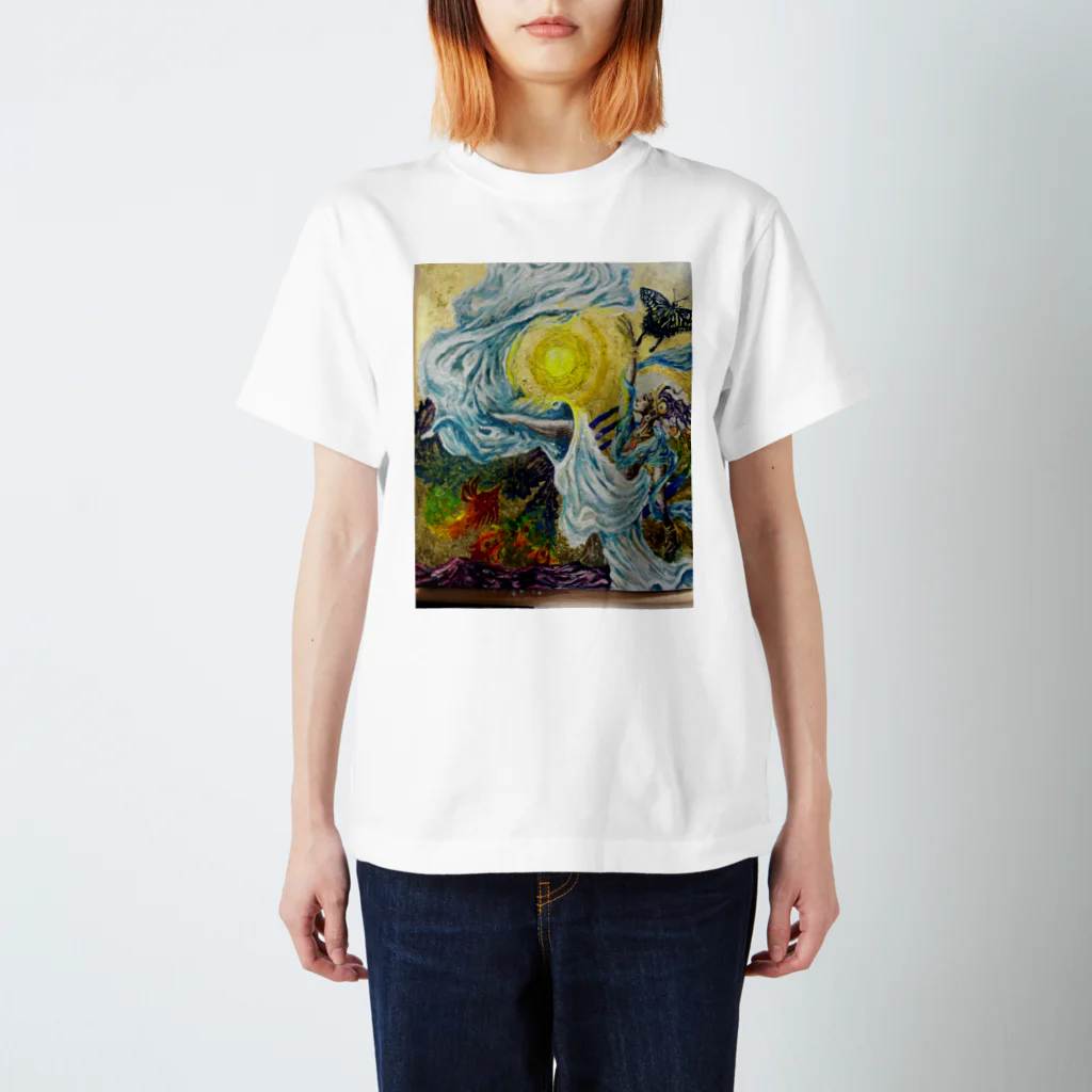 omasa-68の菩薩舞 Regular Fit T-Shirt