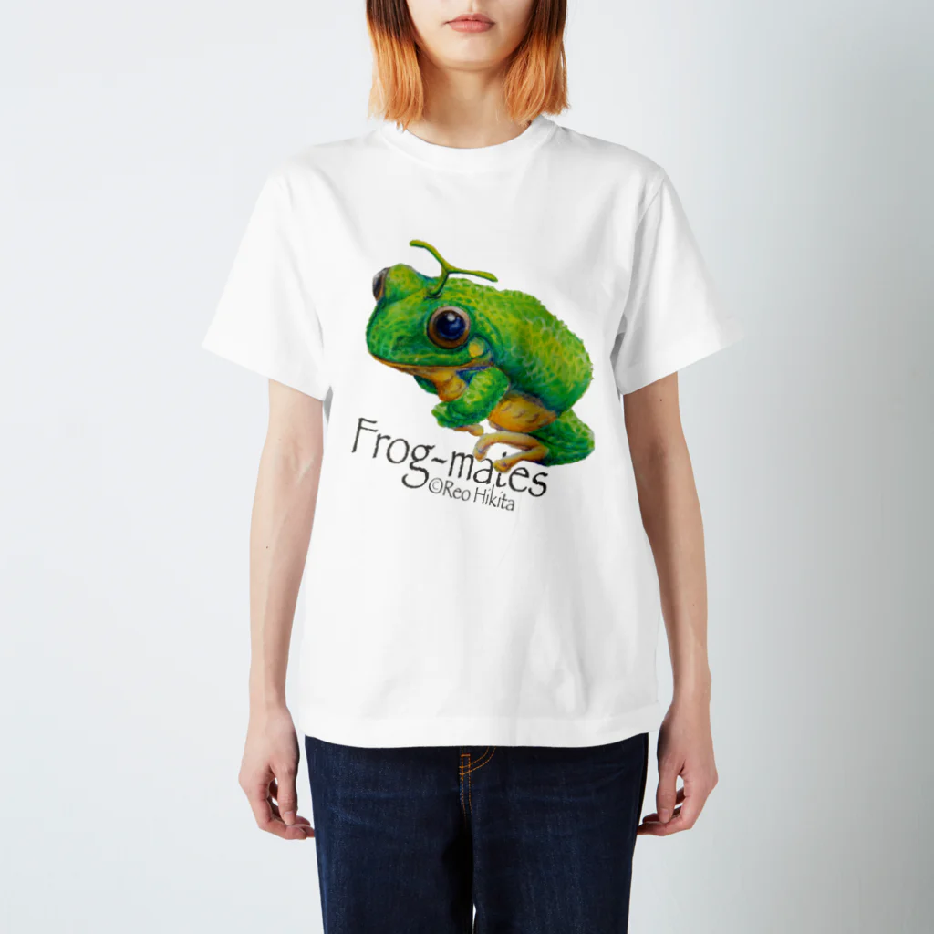 引田玲雄 / Reo Hikitaのカエルメイト(Frog-mates)より「メロッグ」 Regular Fit T-Shirt