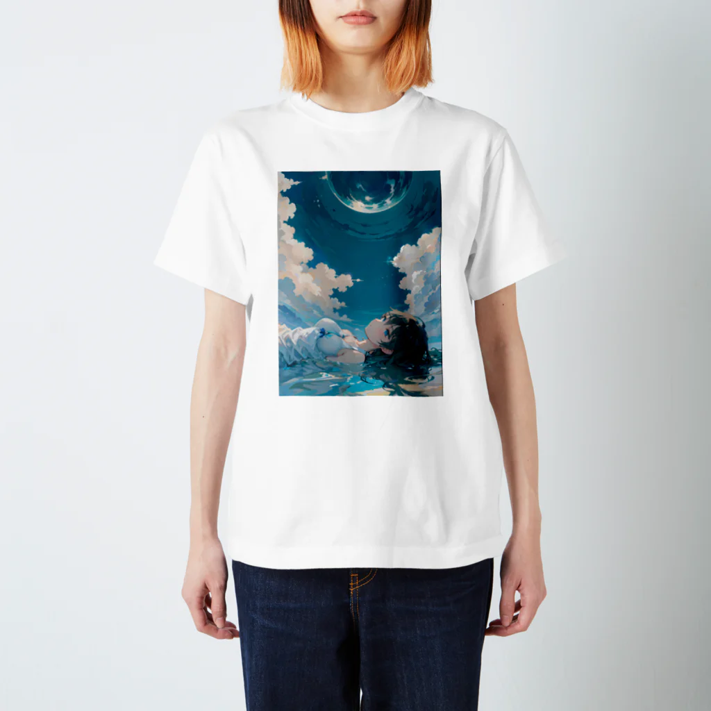 卯月なのかのSky Journey　〜世界最古で最大の恒久的なキャンパスの旅〜　No.2「恍惚」 Regular Fit T-Shirt