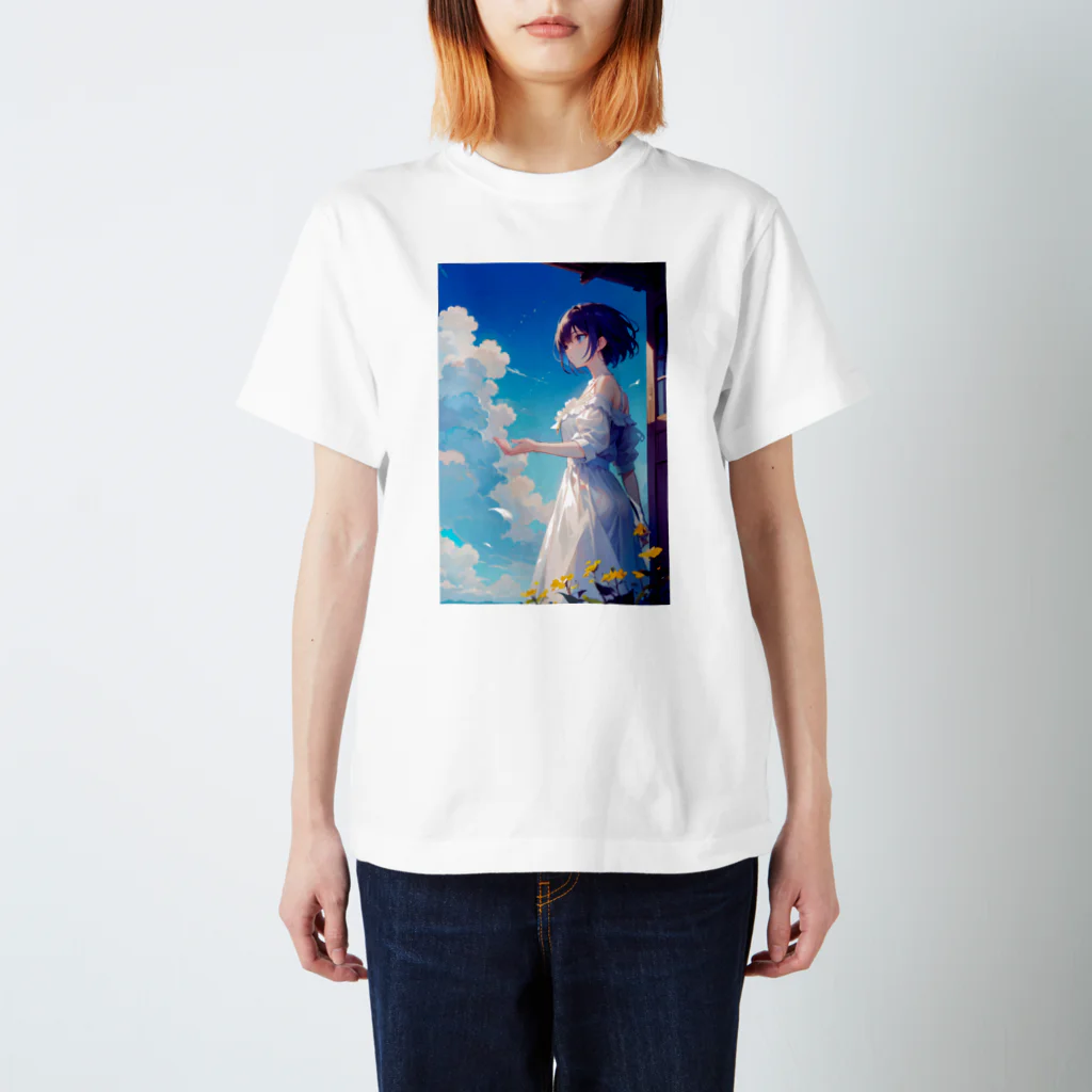 卯月なのかのSky Journey　〜世界最古で最大の恒久的なキャンパスの旅〜　No.1「Summer Time Gone」 Regular Fit T-Shirt