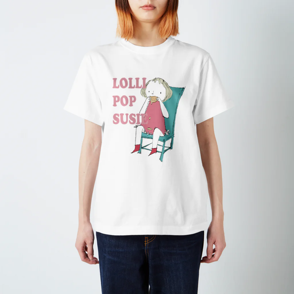 JoeFranklinのLOLLIPOP SUSIE スタンダードTシャツ