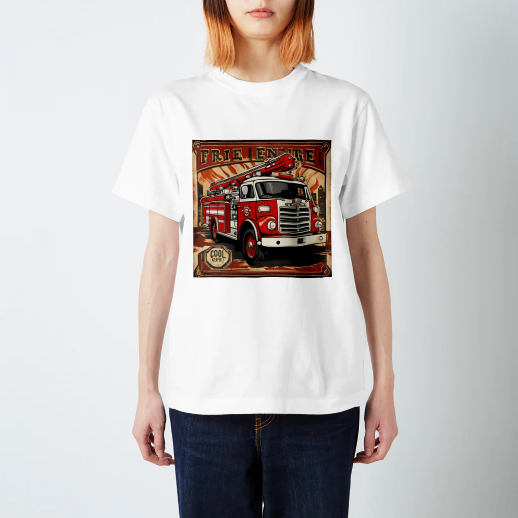 ビッグスマイルライフの消防車　cool Regular Fit T-Shirt