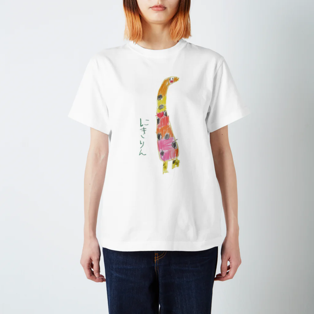 tmy_fのにきりん スタンダードTシャツ