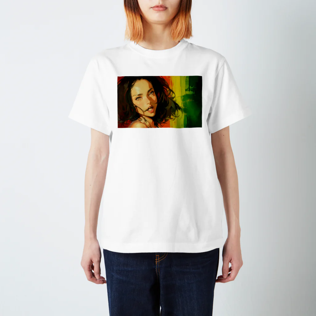 ボンブ映像社のレゲェ女子 Regular Fit T-Shirt