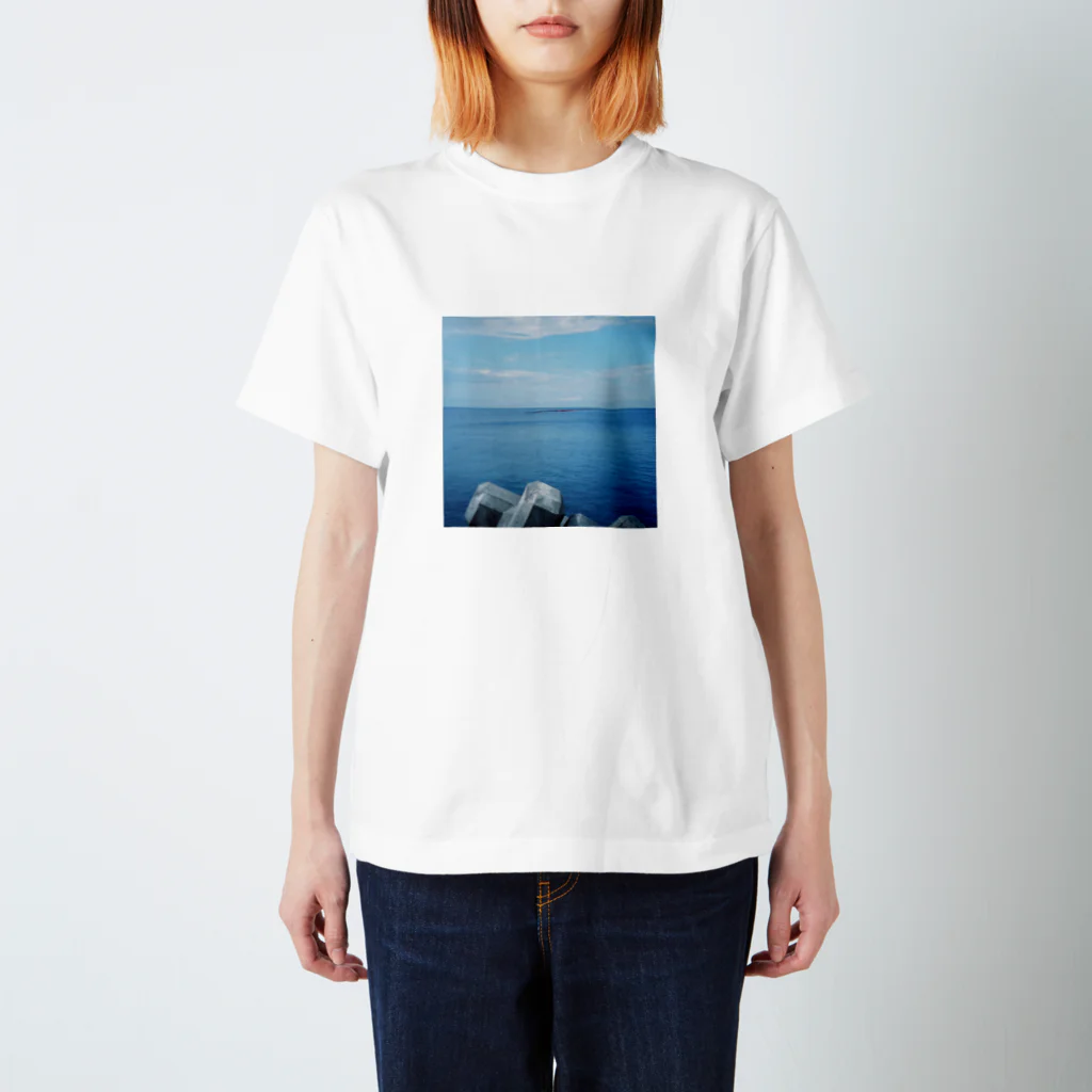 四季の夏_海 スタンダードTシャツ