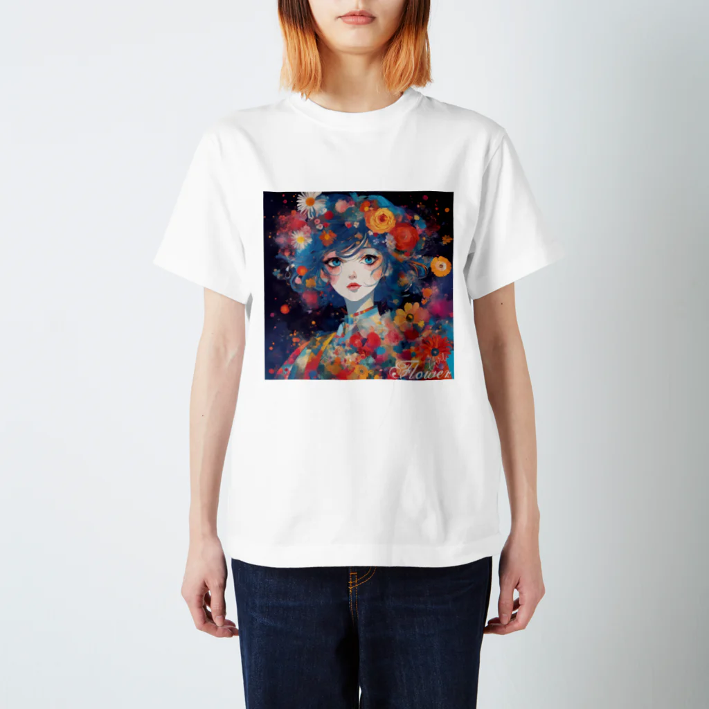 JUNのFlower Girl スタンダードTシャツ