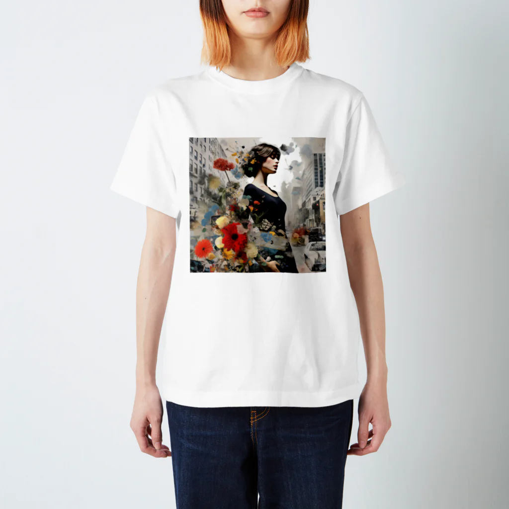 DigitalArtのDigitalwoman1 スタンダードTシャツ