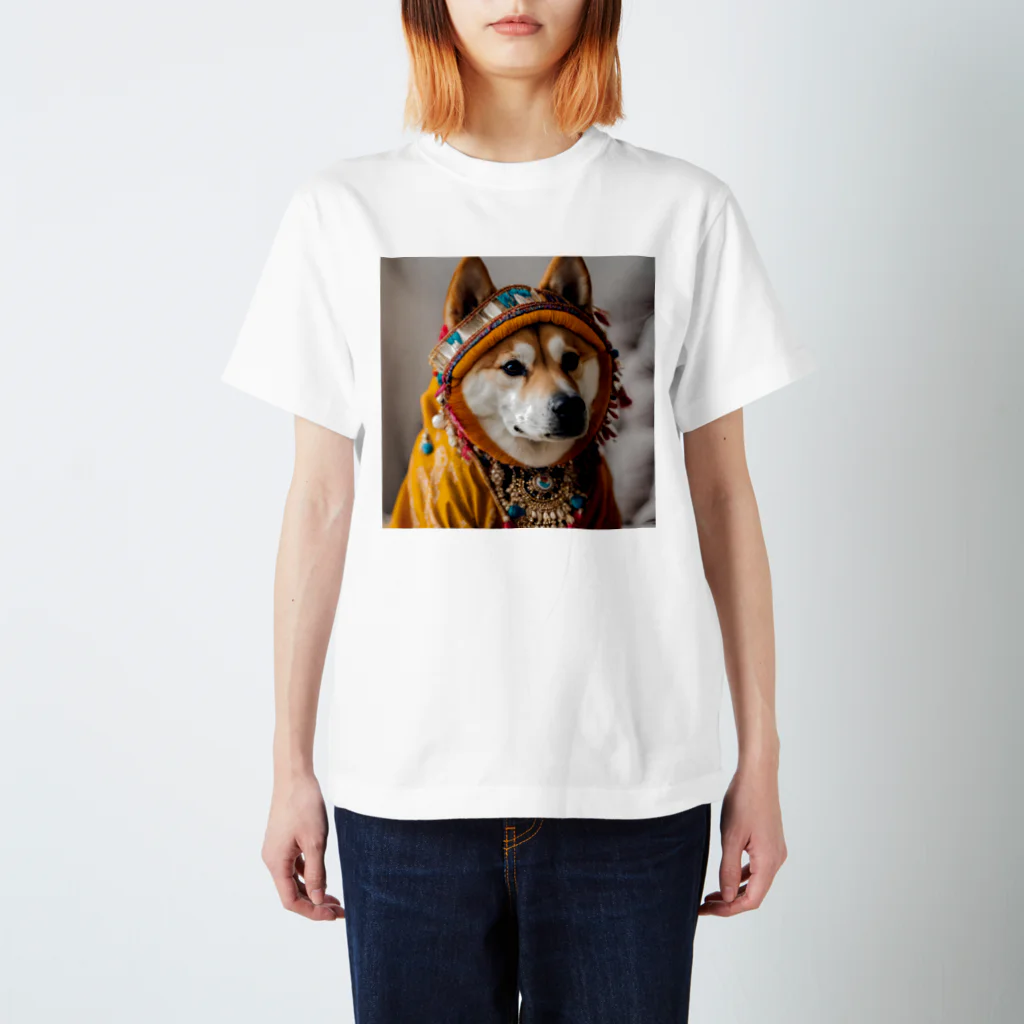 ☆ACE☆family★の可愛い♡柴犬 スタンダードTシャツ