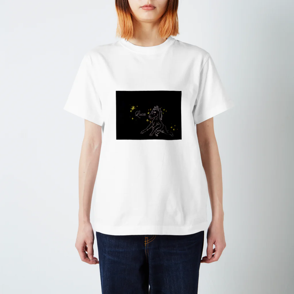小さなお馬さんのお店のルーチェちゃんのアート Regular Fit T-Shirt