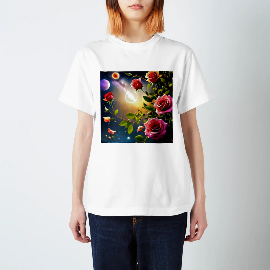 reonasdの情熱の神秘薔薇 スタンダードTシャツ