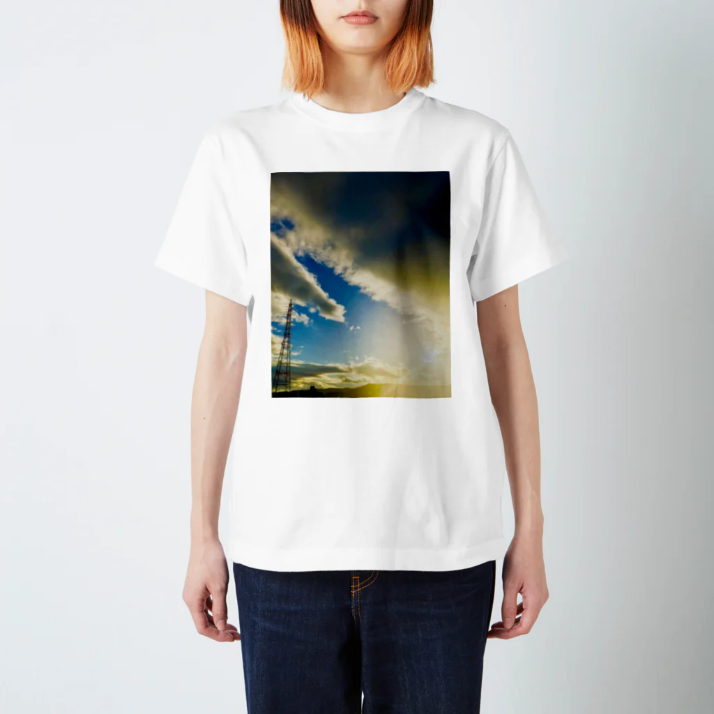 エリママの鉄塔くん〜season steel tower〜 Regular Fit T-Shirt
