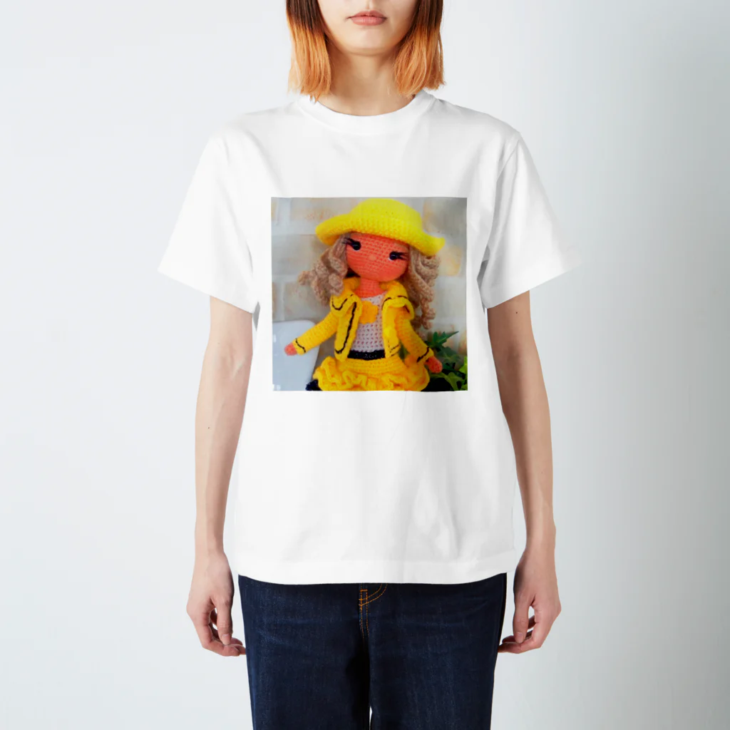 plumeria-maakoのあみぐるみドール夏っちゃん Regular Fit T-Shirt