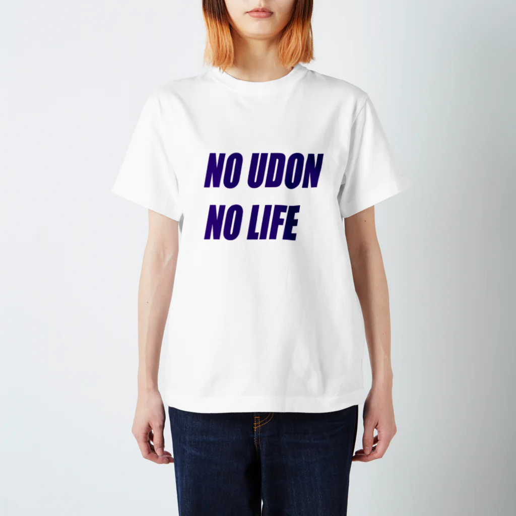 UDONTAROのNO UDON NO LIFE Regular Fit T-Shirt