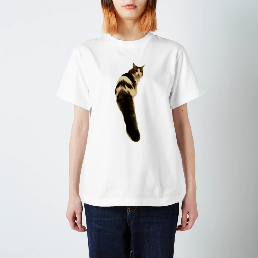 Diamondの猫のダイヤ スタンダードTシャツ