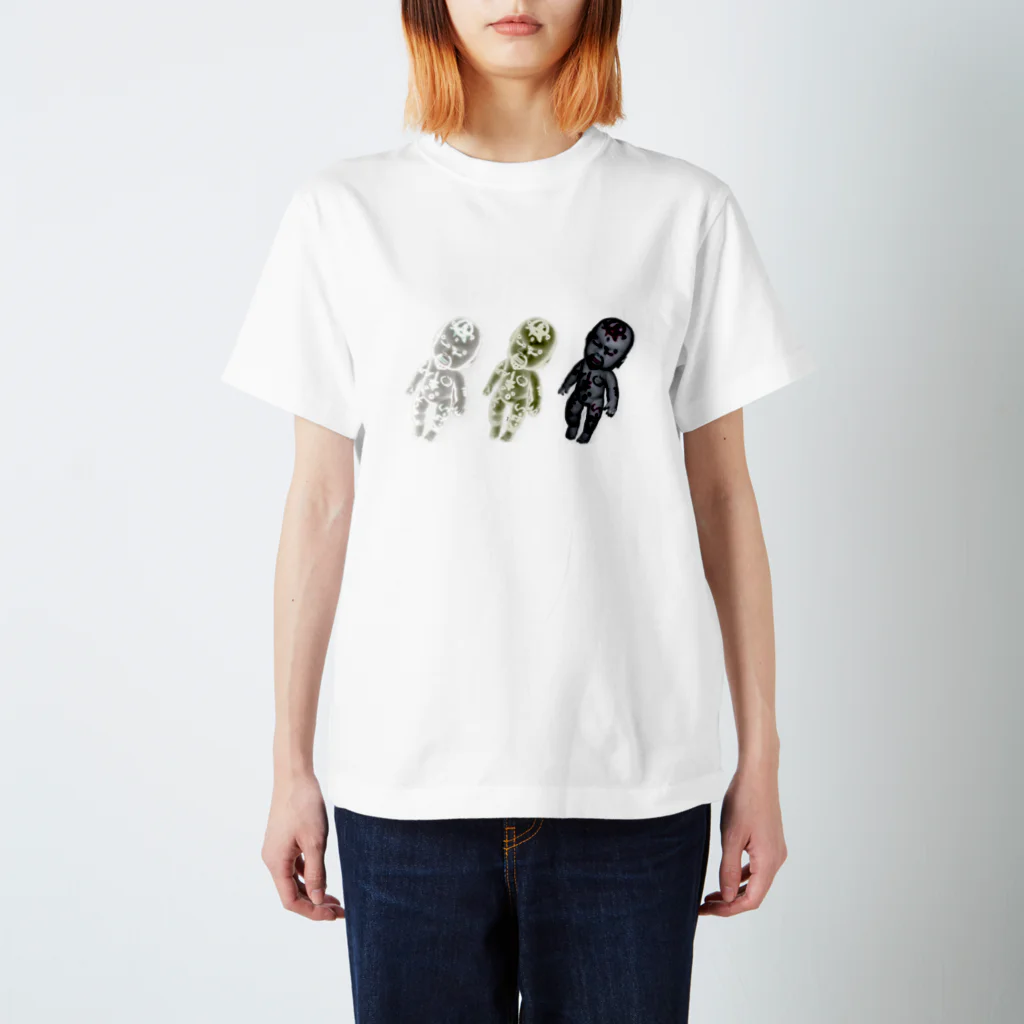 WOMBAROQUEのMasochist baby's T-shirt Regular Fit T-Shirt