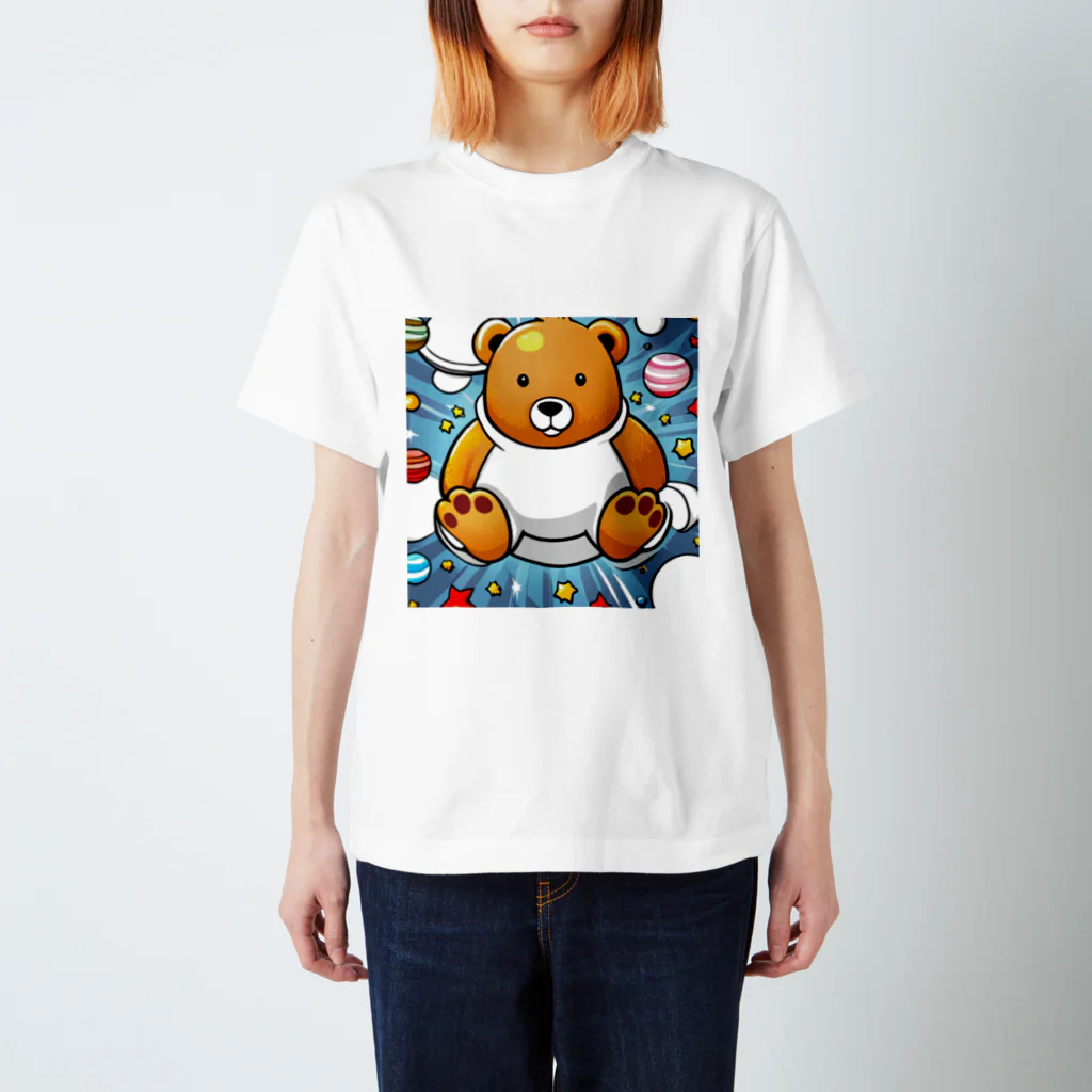 HatanoKoobooのクマイラスト スタンダードTシャツ