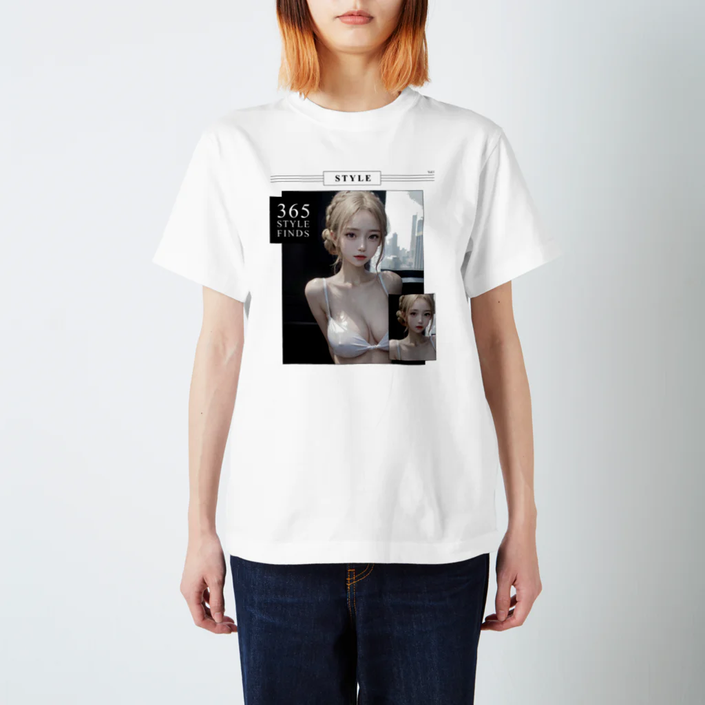 sounya sounyaの美女 図鑑（期待） Regular Fit T-Shirt