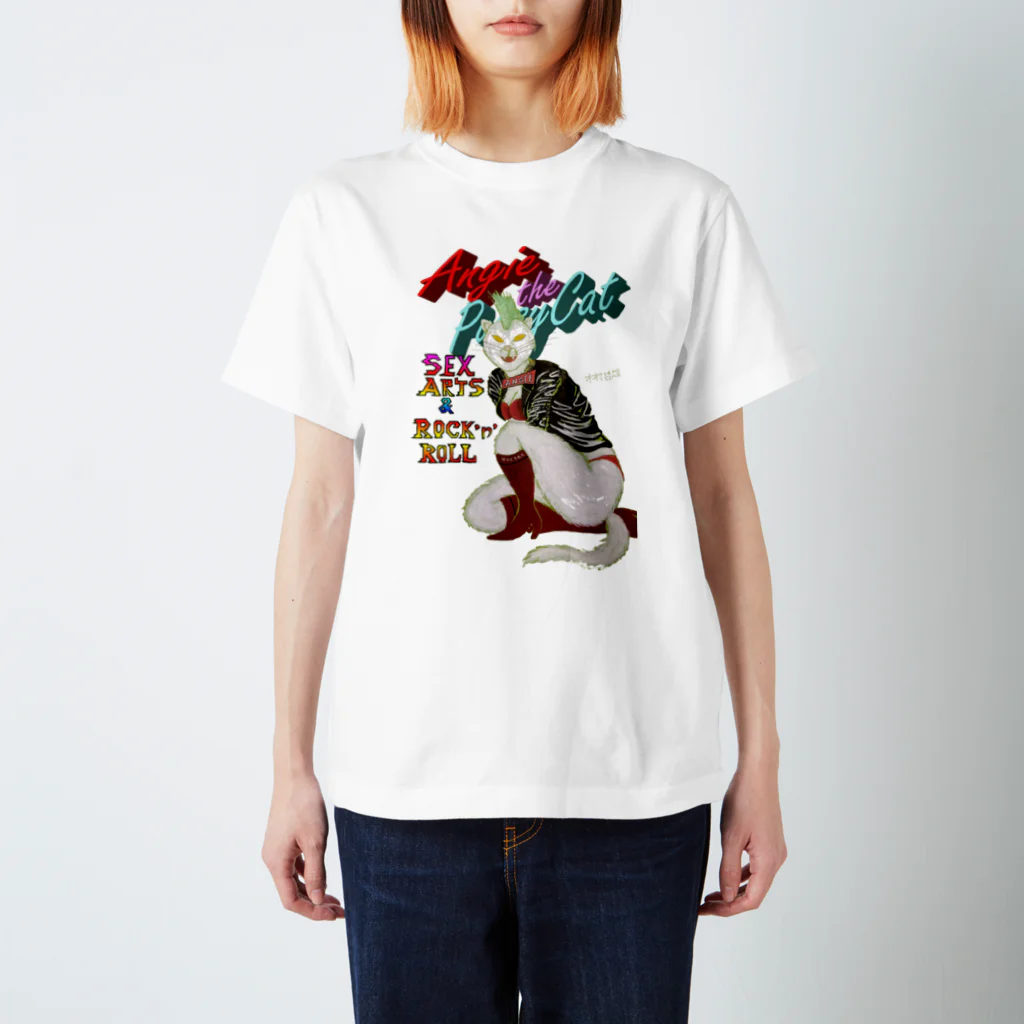 マチュカバーショップのAngel pussy cat ★木村哲雄verマチュカバーTシャツ Regular Fit T-Shirt