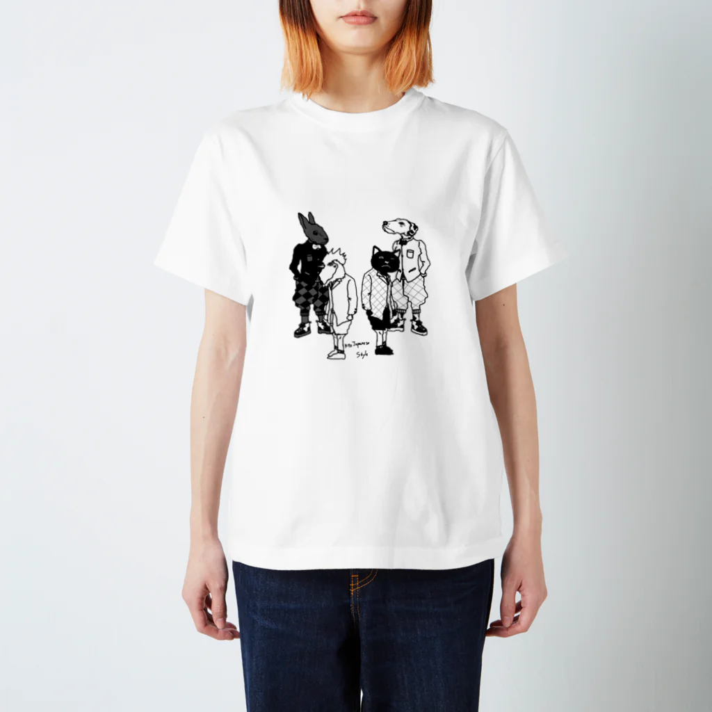 NEOJAPANESESTYLE                               のanimals スタンダードTシャツ