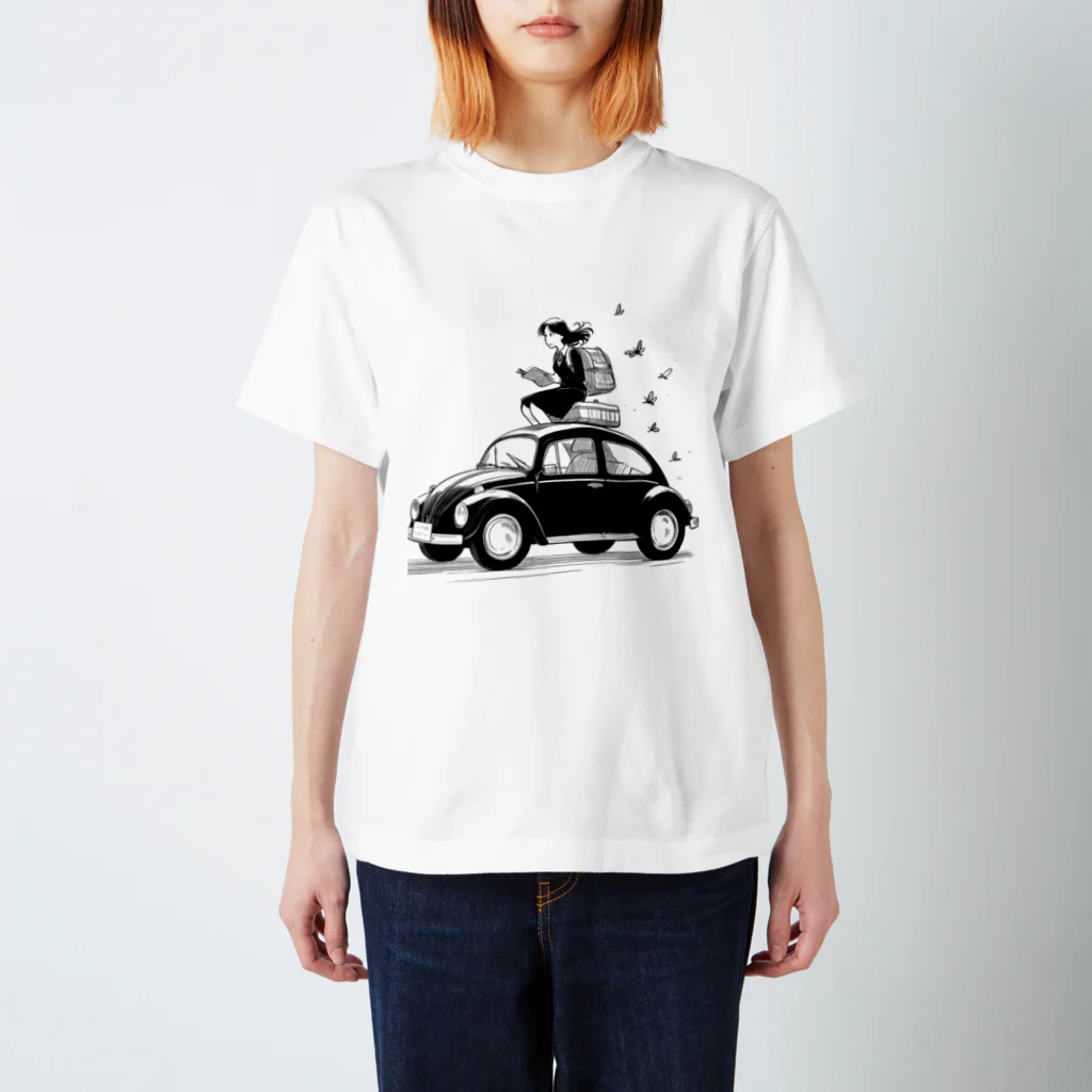 ちひおりの車乗り Regular Fit T-Shirt