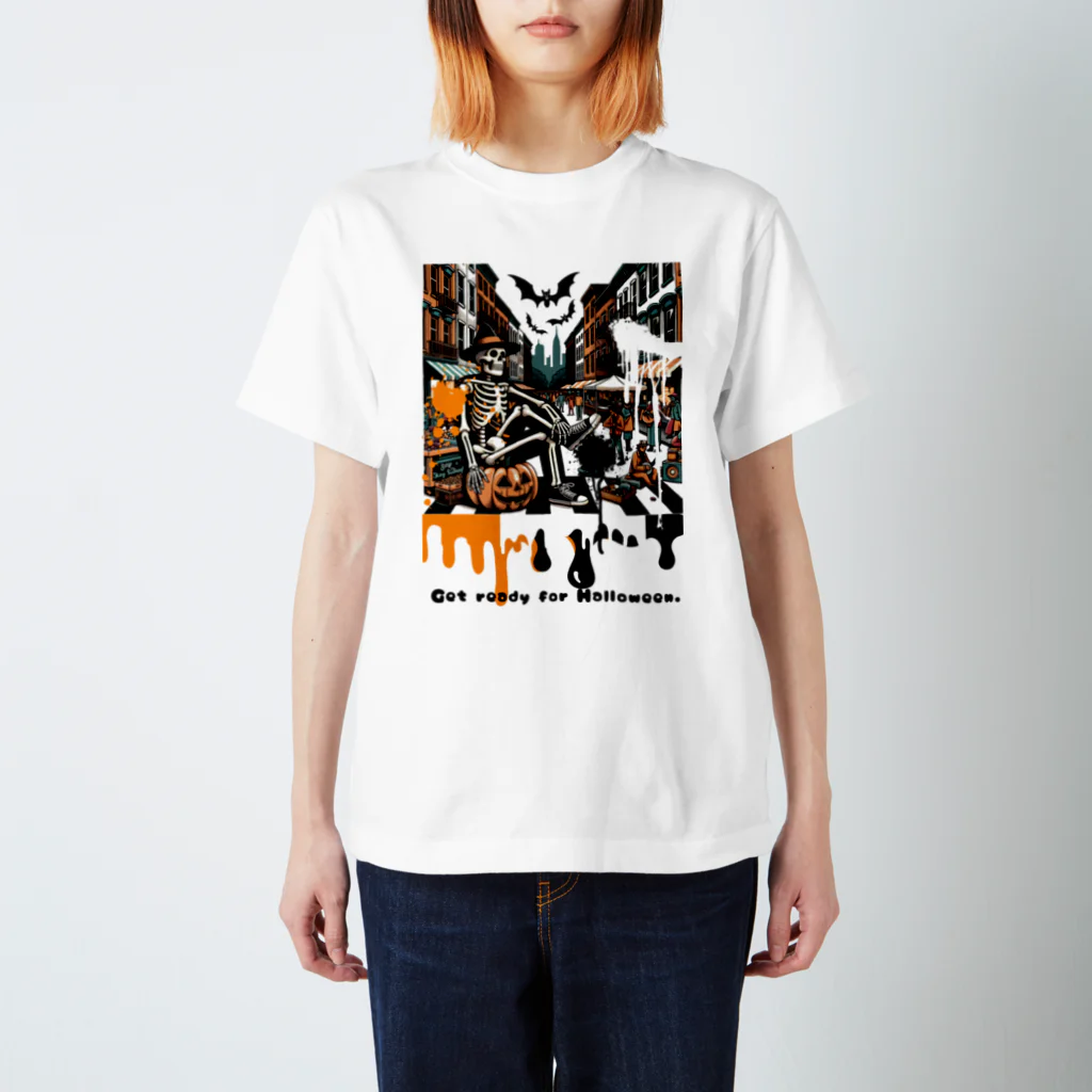 じょいちぃのGet ready for Halloween スタンダードTシャツ