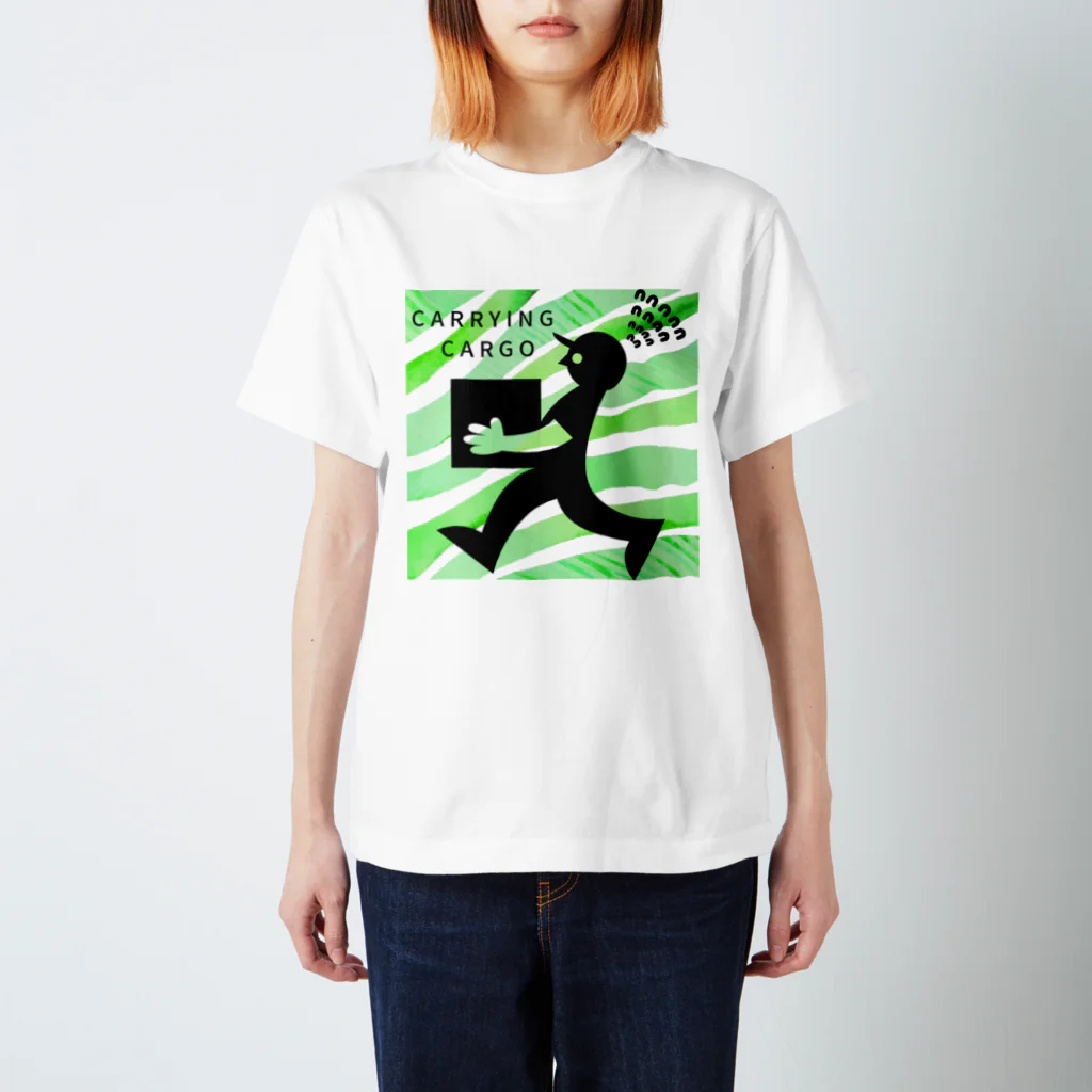 nijipapaの運び屋 Regular Fit T-Shirt