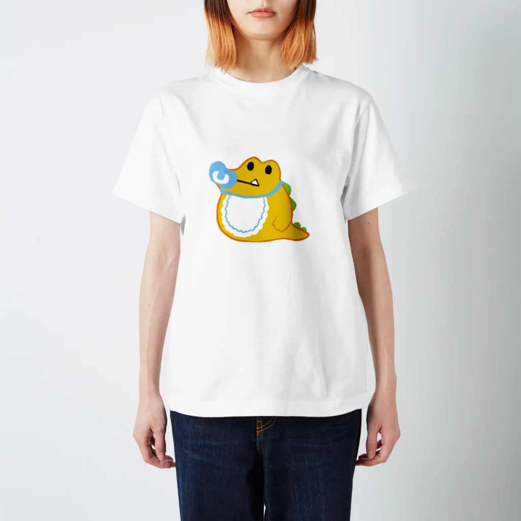 わりとせまいショップのblobwani(ベイビー) スタンダードTシャツ