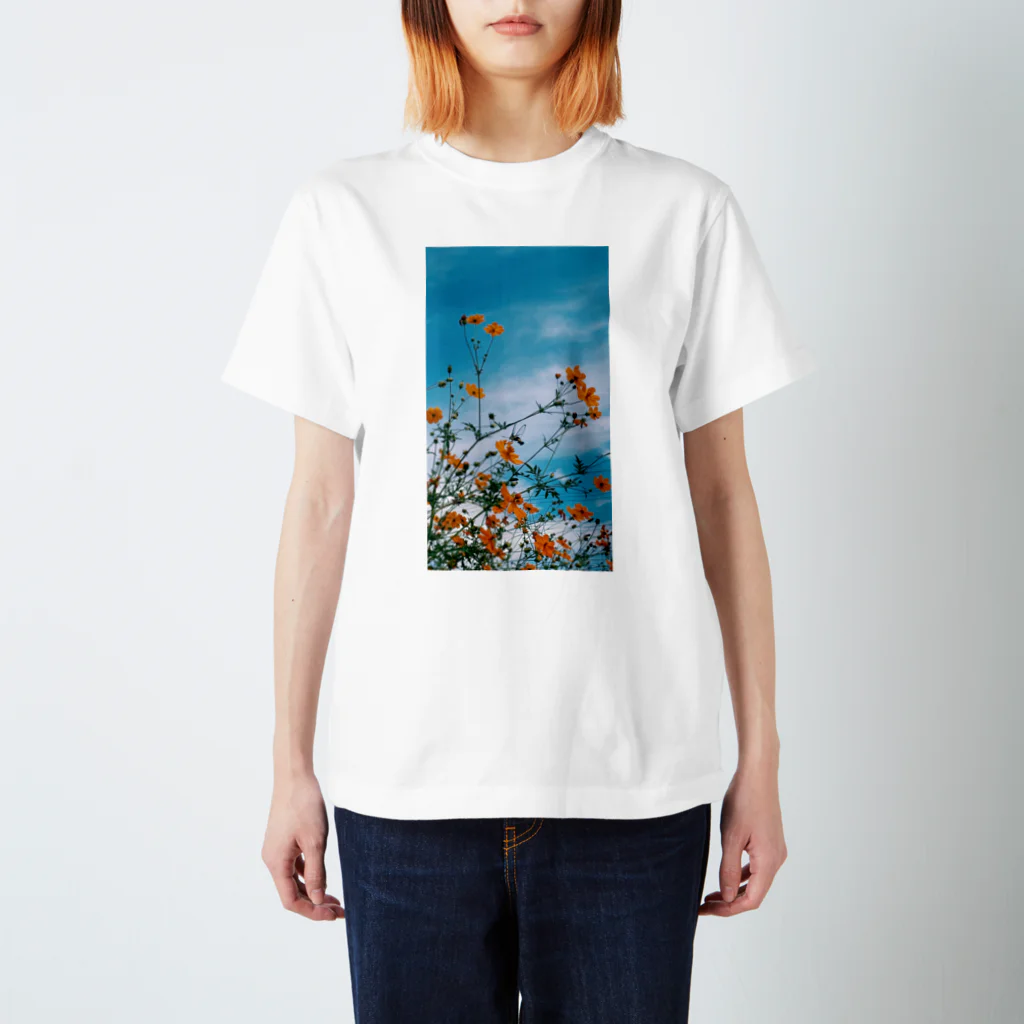 飯野 モモコの無邪気な花たち スタンダードTシャツ