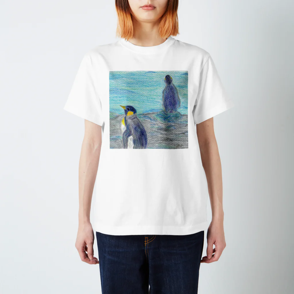 つぎのラピス島ペンギン Regular Fit T-Shirt