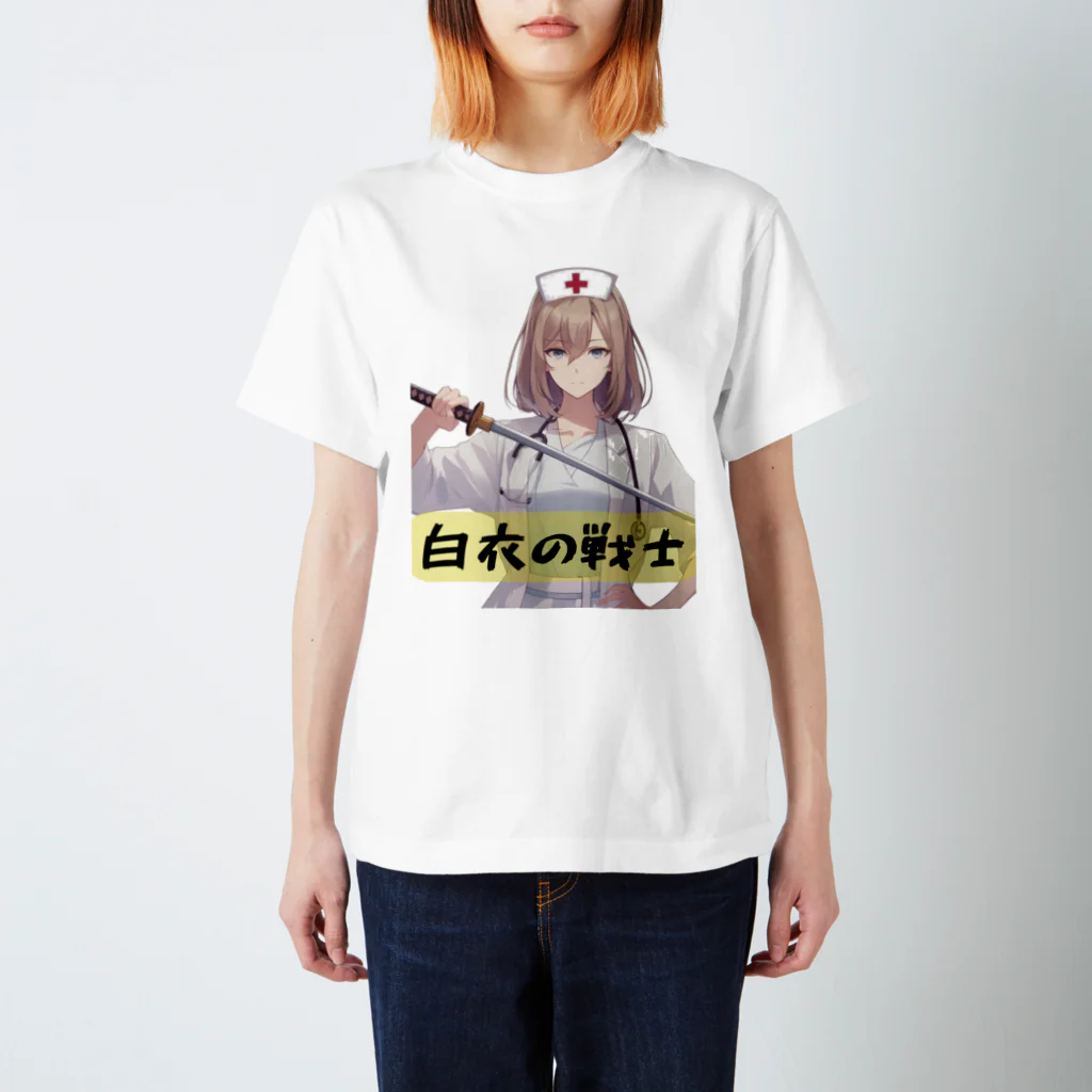 isshi1002の白衣の戦士シリーズ スタンダードTシャツ